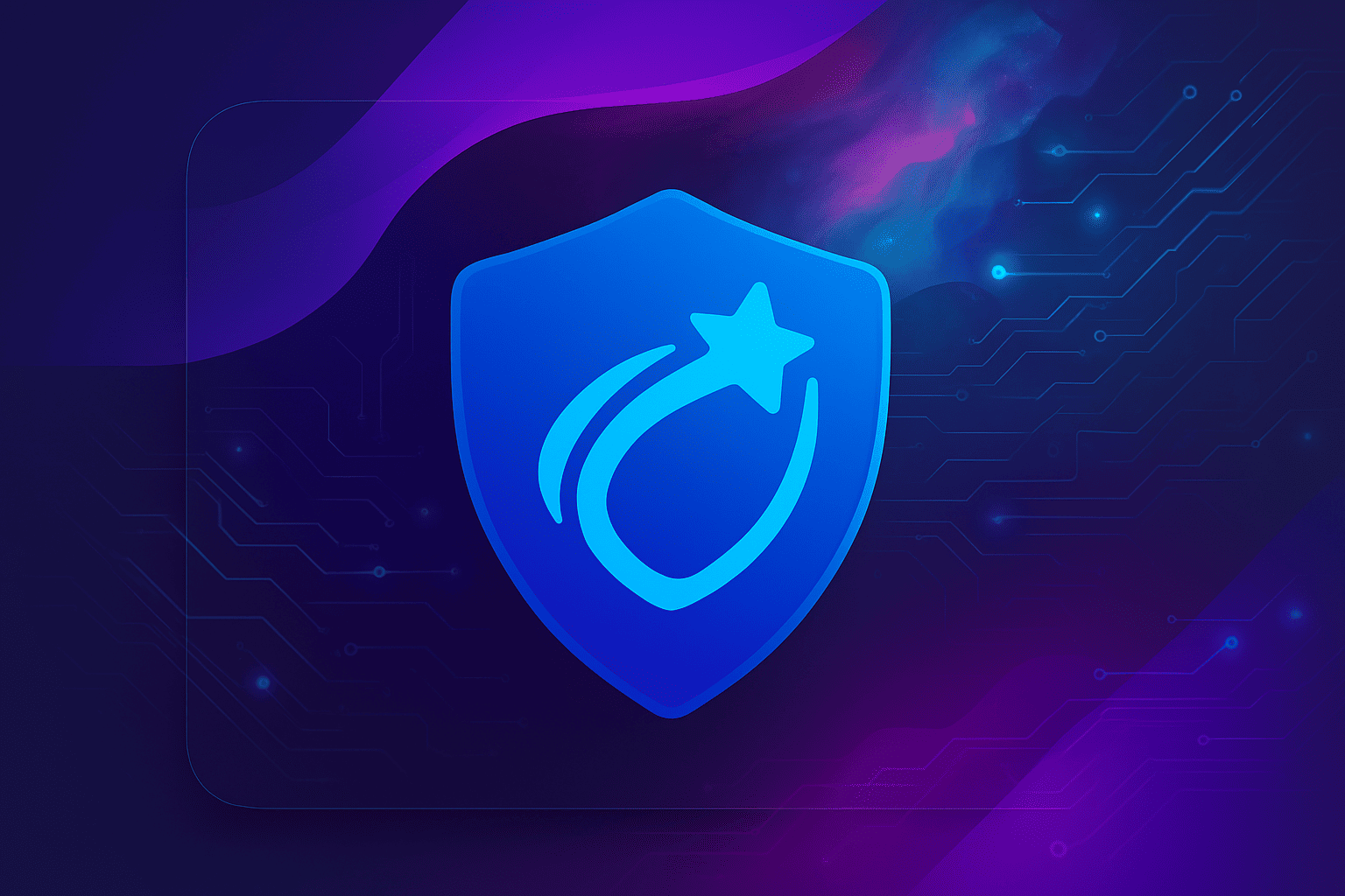 MacBook displaying Mirrora VPN interface with secure connection status